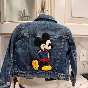 Kids Denim Jacket with Mickey Mouse embroidery 2 yo